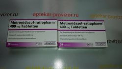 Метронидазол Никомед (Metronidazole Nycomed)